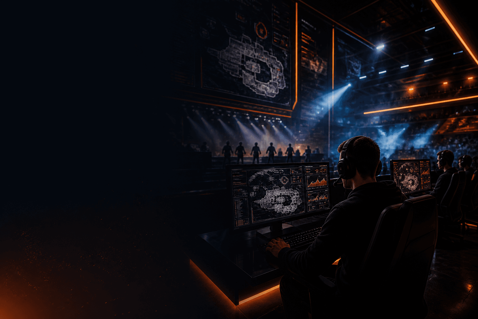 Ambiente competitivo de treino esports